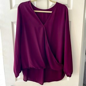 NWOT - West Kei Surplice Top